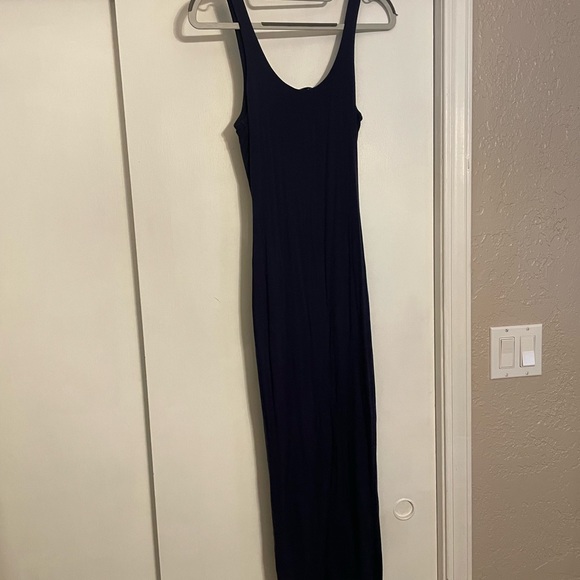 Navy blue maxi dress - Picture 2 of 2